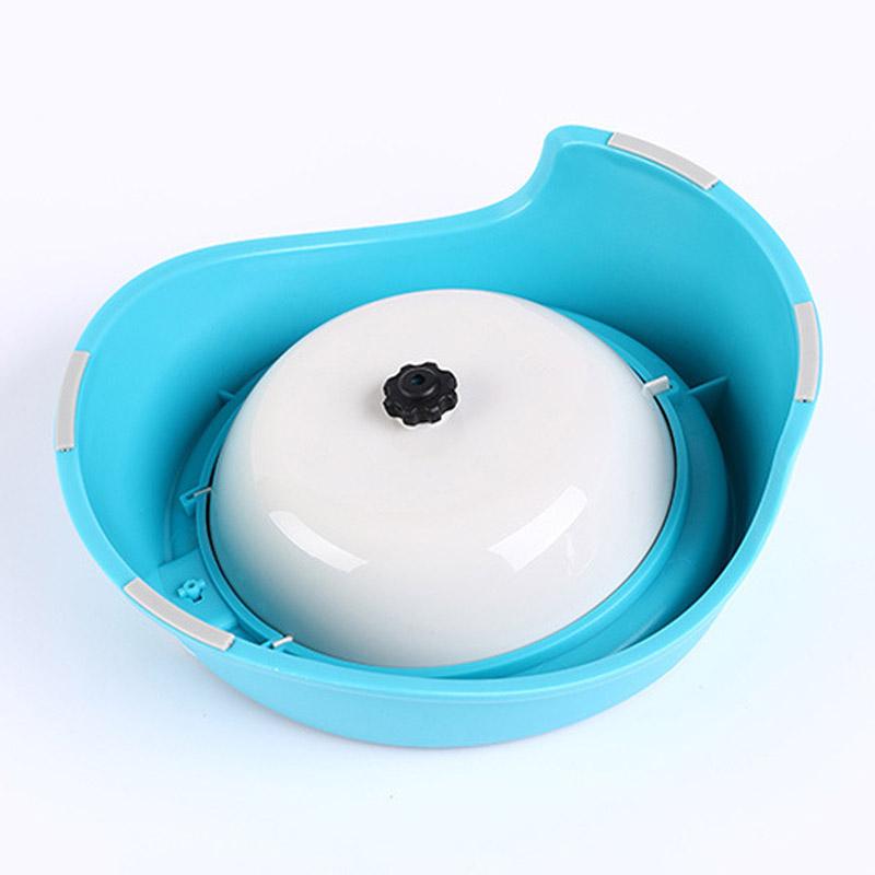Dog Slow Feeder Bowl Anti Choking Rotating Bone Design Pet Feeding Dish for Small and Large Dog Food Bowl Cat Bowl Anti-choking
