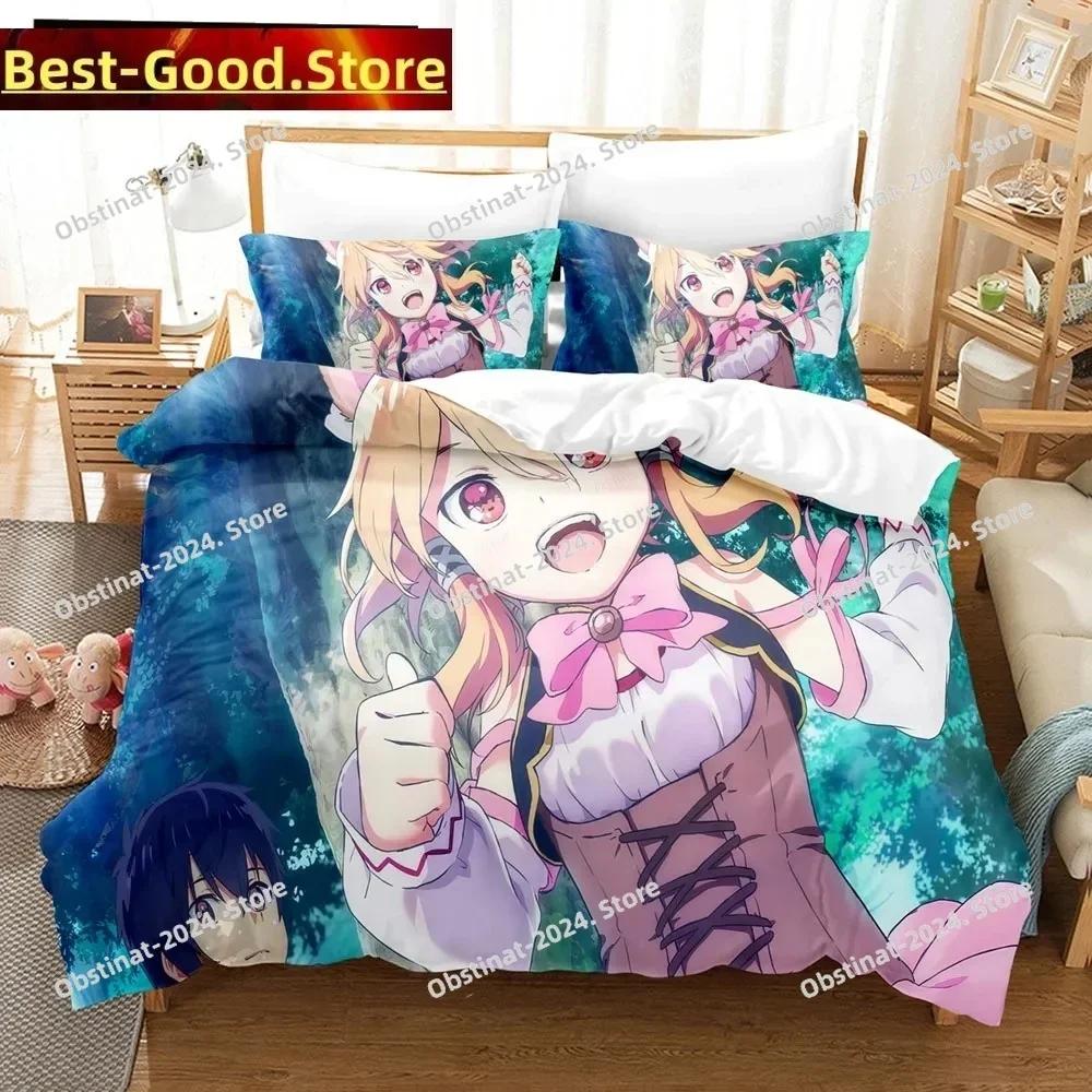 3D Anime Seirei Gensouki Printed Bed Set Duvet Cover Pillowcase Bedding Set Bed Linen Sheet Quilt Cover Full Queen King Size