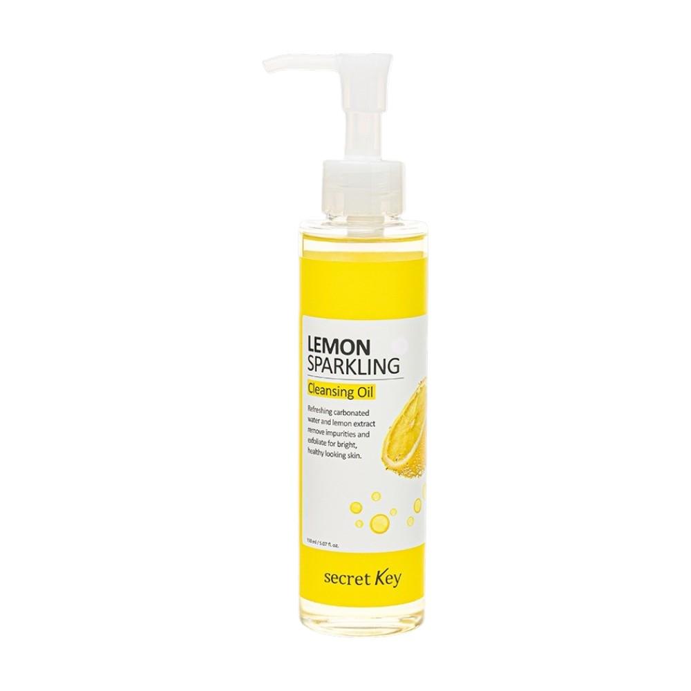 Secretkey Lemon Sparkling Cleansing Oil Deep Pore Purifying & Brightening 150ml