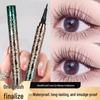 Retro Chinese Style Waterproof Mascara & Eyeliner: Lengthening, Volumizing, Curling Cosmetics.