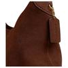 Coach Brooklyn 34 Gold Letter Embossed Leather Shoulder Bag Medium Women Shoulder Bag Warm-Brown CCU01-B4WBR