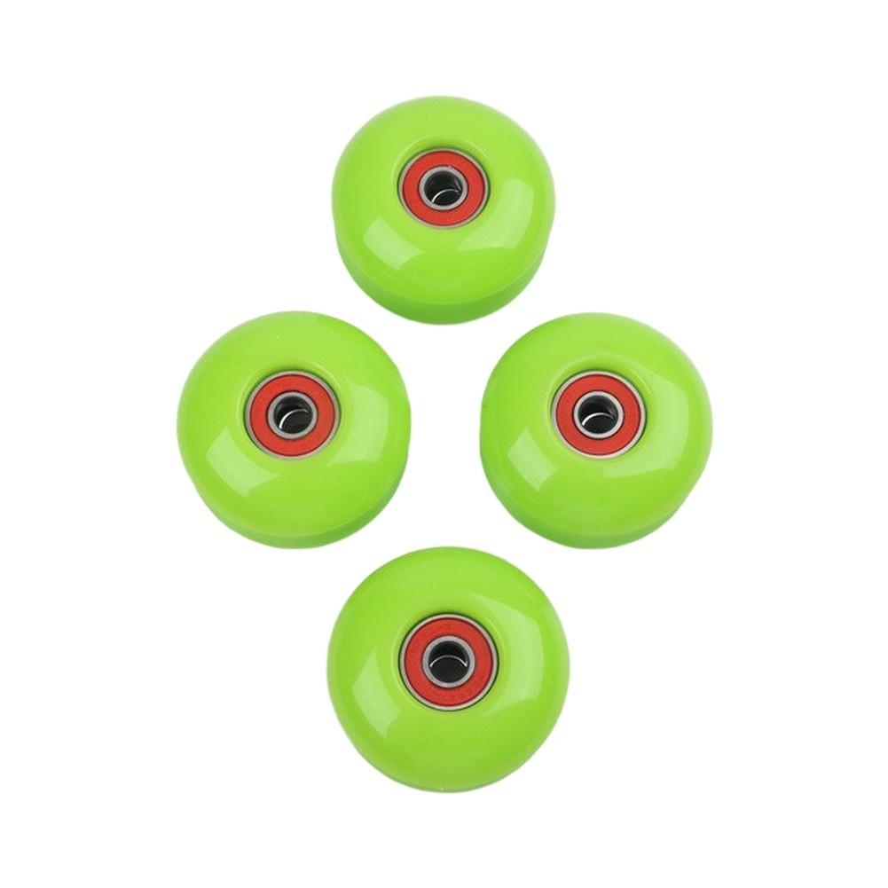 Ride In Style 4 Pcs 52x32mm Soft Longboard Skateboard Wheels + ABEC9 Bearing