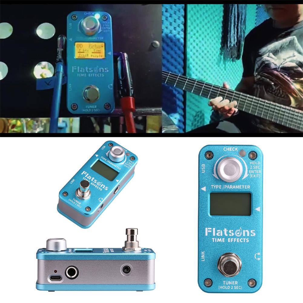 Buy FLATSONS Mini Guitar Effect Pedal Processor Analog Circuit Bass