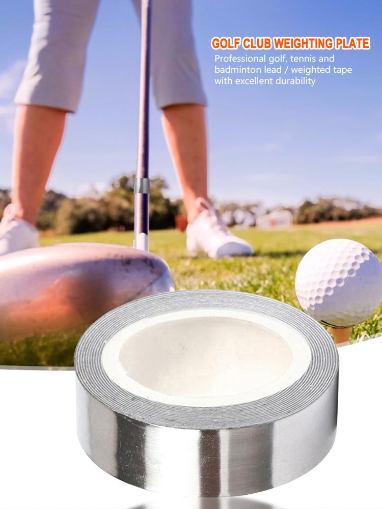 107/254/508cm Professional Golf Tennis Lead Weighted Tape Badminton Racket Lead Weight Tapes Golfer Training Equipment