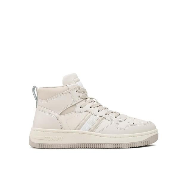 Кроссовки Tommy Jeans Tjw Retro Basket Mc Leather Mix EU 36