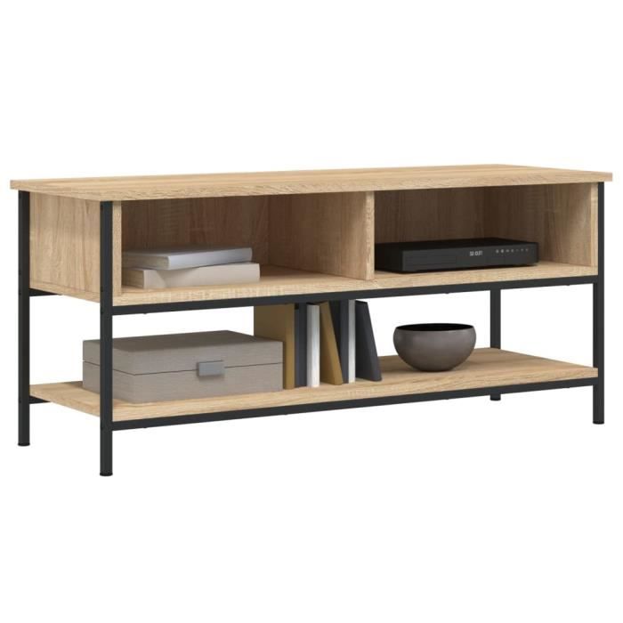 VidaXL TV Cabinet Sonoma Oak 100x35x45 Cm Engineered Wood 832784