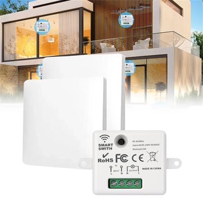 Bezprzewodowy kontroler bez baterii i odbiornik przekaźnikowy do oświetlenia/urządzenia domowego