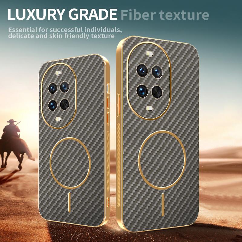 Hülle Für Huawei Nova 14 pro Ultra Neu Galvanisiertes Kevlar Magnetisch Mattiertes Cover Für Huawei Nova14 Ultra Bumper Funda