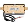 Artec MVBA4 Alnico 5 Cover Bass Humbucker Pickup with Neck PU for LP Electric Chrome EPI-Style 4-String Bass,