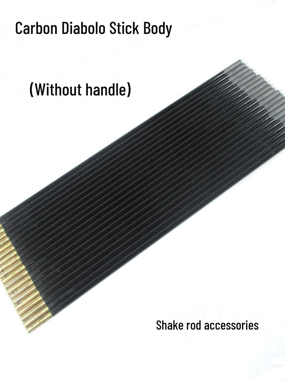 

Carbon Fiber Diabolo Shaking Rod, Single/Double Head, 6mm. Carbon rod 6mm 35cm angled hole