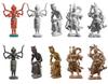 Japanese Spirit Buddha Statue 1 x Complete Set of 10 Full Gacha Capsule Toy No. Types, Set,