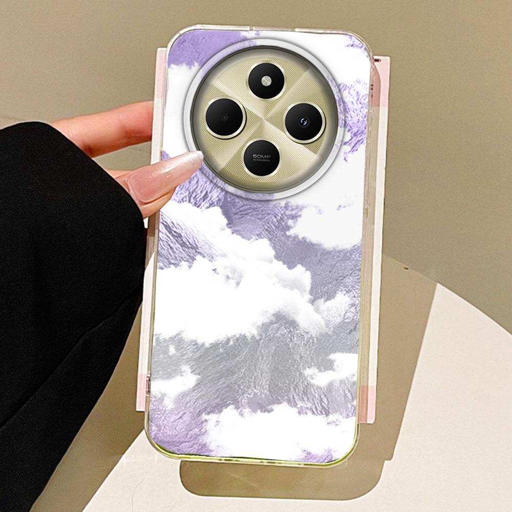 Blue White Clouds Vortex Texture Phone Case for Xiaomi Redmi Note 14 13 12 11 11S 10 9 8 Pro 9C 13C 14C A5 A3 A4 A3X 9C A1 Cover