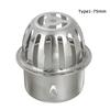 Steel Anti-blocking Drainage Plumbing Fitting Roof Floor Drain Rain Pipe Cap Balcony Drainage Cover