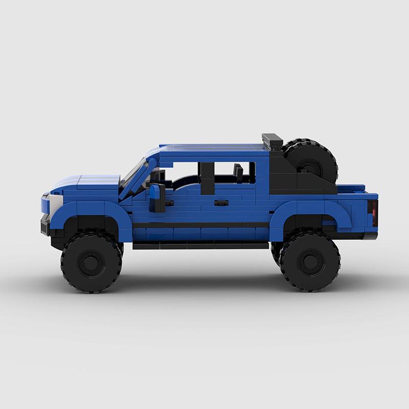 Cars City Sport Racers Building Blocks Bricks SUV Off-road Vehicle Kids Toys F-250 Super Baja MOC Pickup Truck