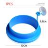 New Tank Blue Floating Station Food Tray Aquarium Fish Feeding Ring Prevent Food Dispersion Fish Pinch With Suction Cup