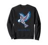 Gillette Wyoming Native American Indian Kingfisher Bird Sweatshirt
