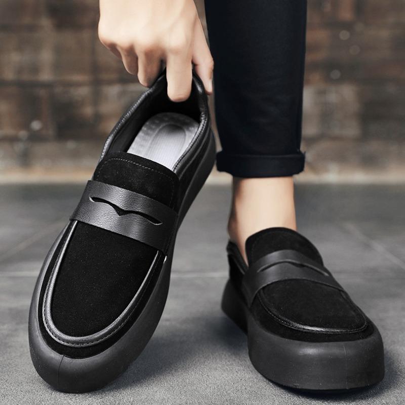 Espadrilles Men Casual Flats Shoes Vintage Business Man Soft Bottom Walking Shoes Loafers Outdoor Round Toe Low-Top Sneakers 46