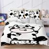 Black and White Cow Duvet Cover Set Home Style Bedding Soft Laundry Cotton Bed Four Seasons Student Dormitory Home Textileextile