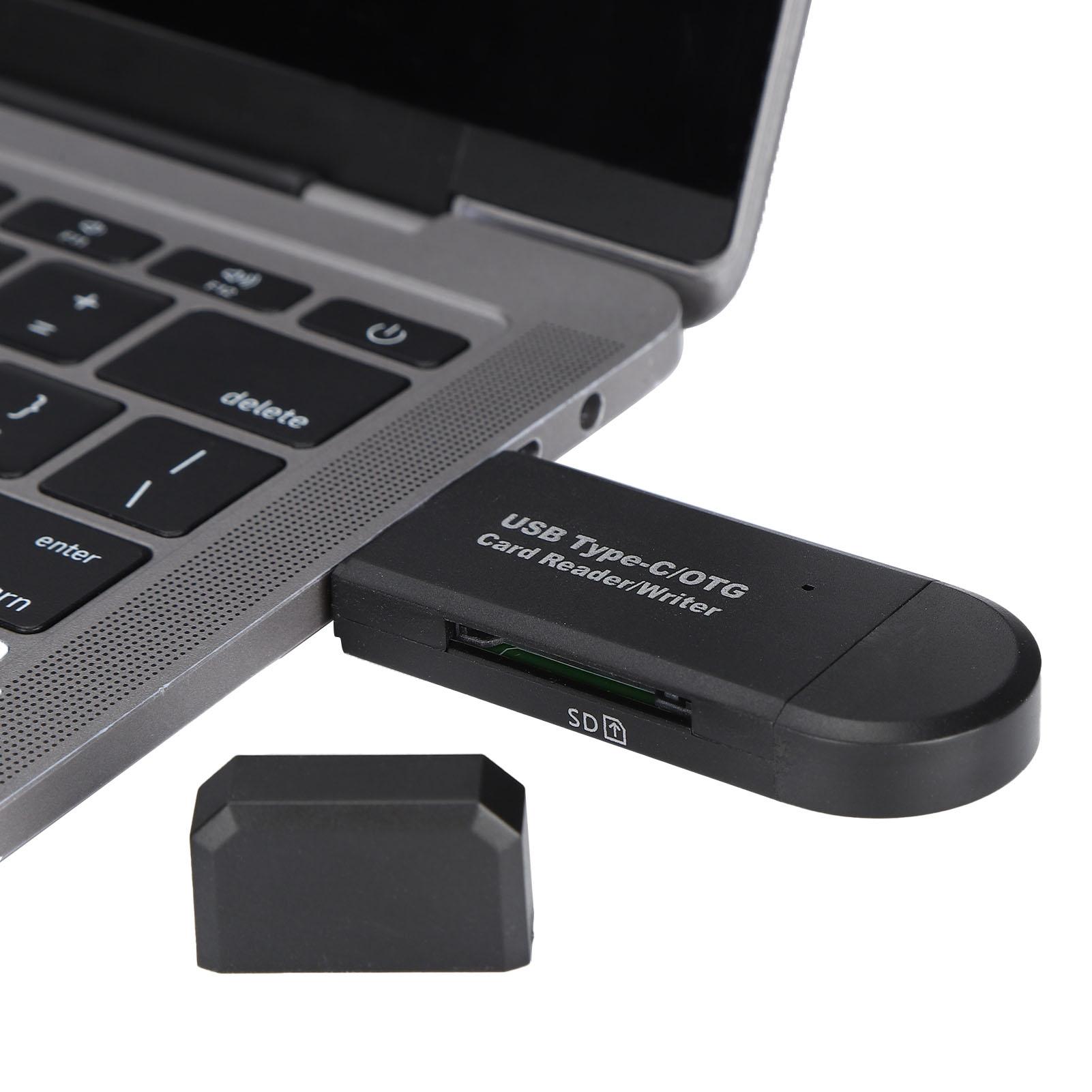 Высокоскоростной кард-ридер Type C OTG для мобильного телефона и компьютера