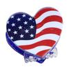 Yousheng Hair Claw Red White Blue Star Design Mini Hair Clip Independence Day Small Hair Clip Party Gatherings Patriotic Hair Accessory