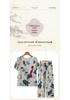 Women's Summer Short-Sleeve Two-Piece Set - Lightweight Nine-Point Pants, Perfect for Casual Home Wear, Ideal for Middle-Aged and Elderly Moms