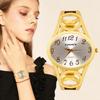 Fashion Bracelet Women Watch Gold Simple Ladies Wristwatch Steel Quartz Female Clock Hollow Band Watches Gift New Reloj Mujer