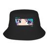 Bioworld Hatsune Miku Bucket Hat For Couple Foldable Travel Hiking Caps Street Style Graphic Sunscreen Hats