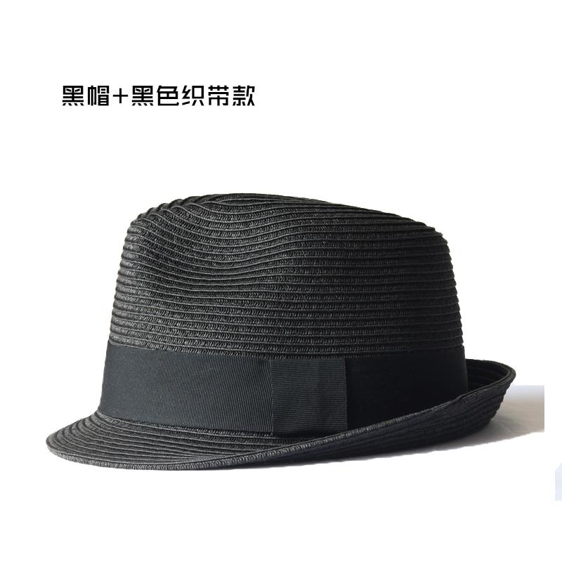 

New Summer Big Size 61cm Jazz Straw Hat for Man Retro British Curled Edge Design Sun Hat Outdoors UV UPF 50+ Sunscreen Beach Hat 55-57cm