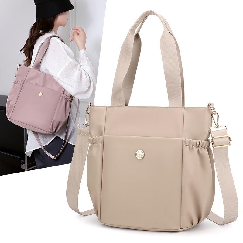 Women's Shoulder Bag Summer New Nylon Cloth Handbag Lightweight Nylon Bag Trendy Women's Tote Bag