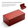 High-End Solid Wood Jewelry Box, Multi-Purpose Wedding Storage with Mortise and Tenon Design