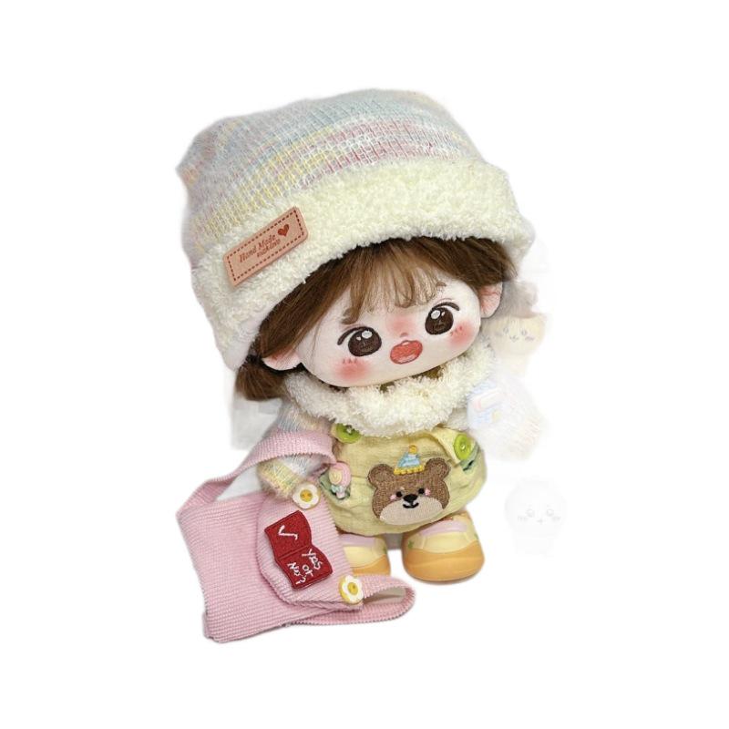 Winter Warm Sweater for 20cm Cotton Plush Doll - Cute New Outfit