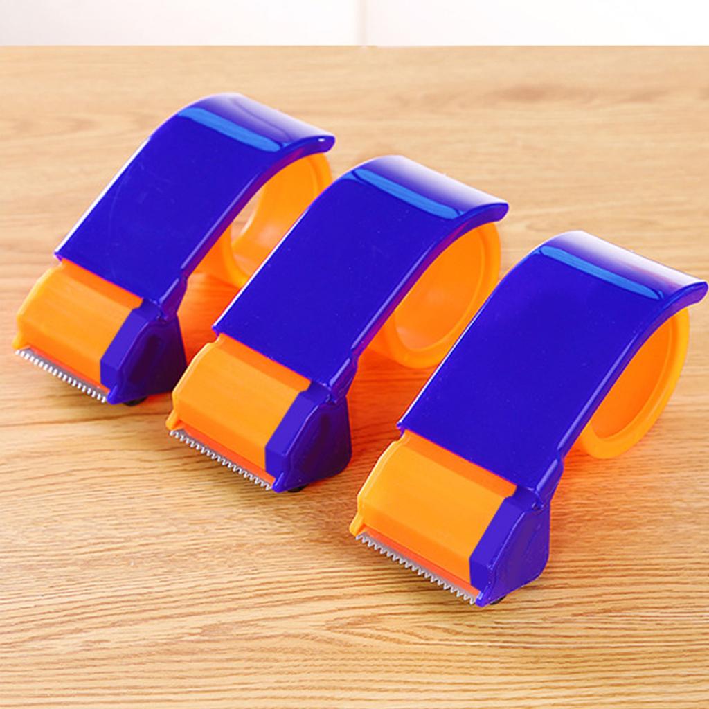 Size Packing Tape Dispenser, Lightweight and   Handheld Tape Cutter for Sealing Boxes and Packaging