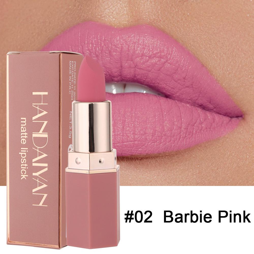HANDAIYAN Han Daiyan 6-Color Matte Moisturizing Lipstick - Bestseller Makeup