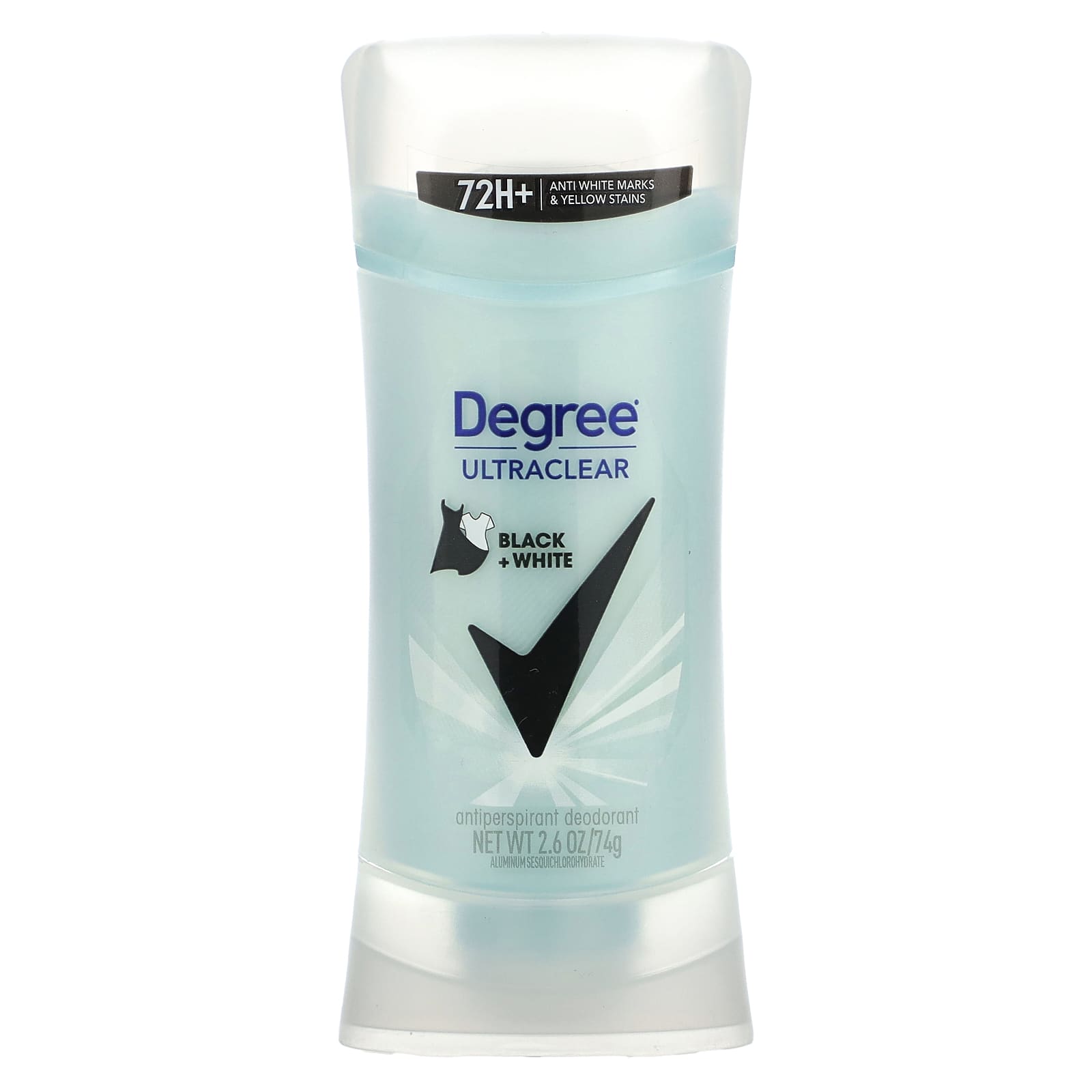 

Ultraclear, Black + White, Antiperspirant Deodorant, 74G(2.6Oz)