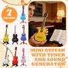 A Guitarra é Tocável, Afinável e Produz Som.