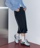 CITTA Piping Trackline Tailored Skirt_Cts612 (Navy)