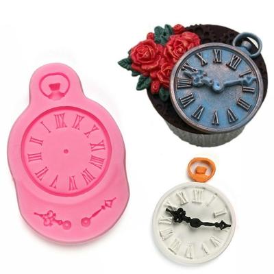 Orologio in Silicone Alimentare Stampo in Silicone per Torta Stampo in Silicone per Cioccolato Stampini in Silicone per Fondente e Biscotti per Torte