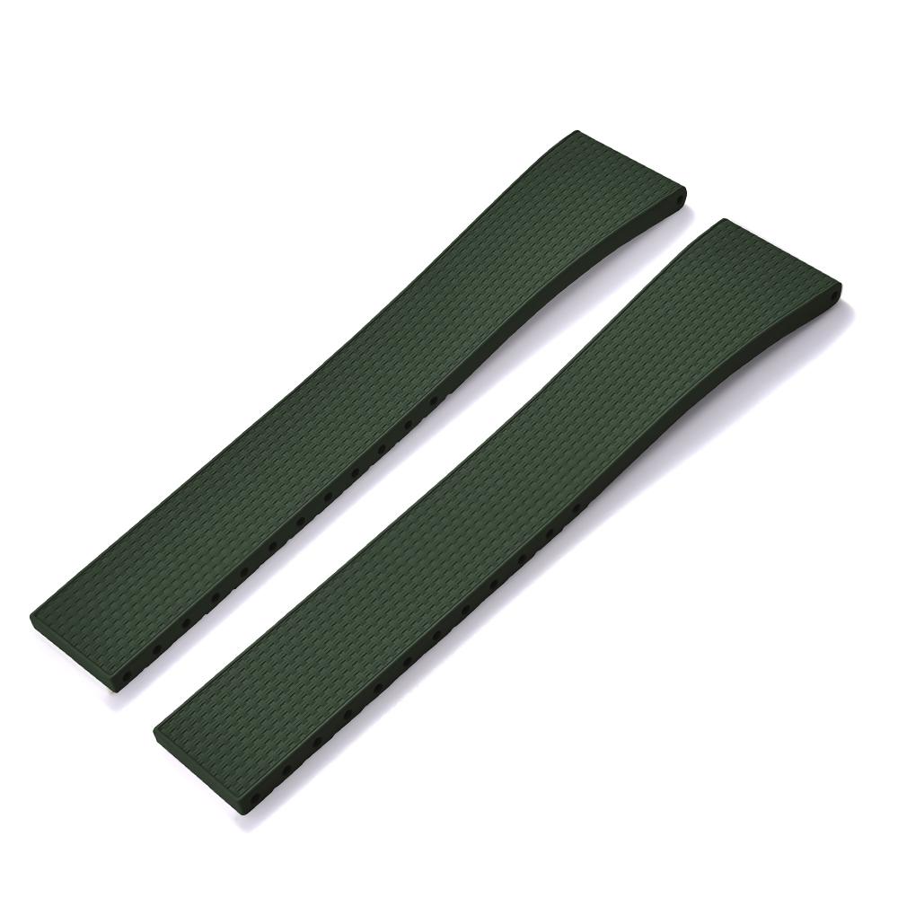 

New Patterned Cut to Size Strap Tropic Rubber CTS Strap FKM 20mm Quick Release Watch Band 20mm
