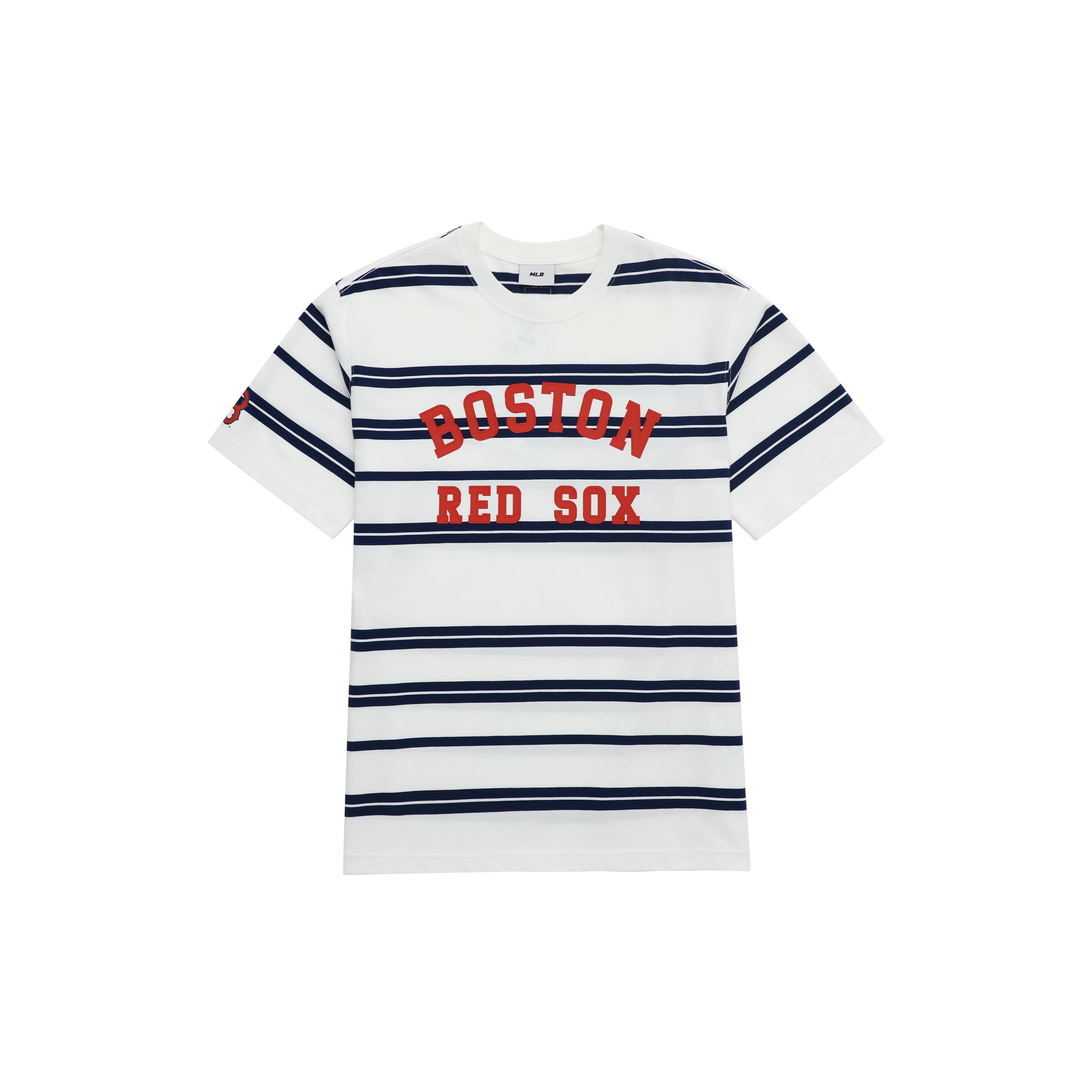 

New MLB Drop Shoulder Sleeve T Shirt Unisex Ivory White 3ATSV0433-43IVS XXL