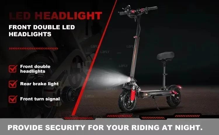 High Quality Folding MH04 Electric Scooter 1000W Brushless Motor 48V20.6AH Li-ion Battery 10" Vacuum Tire Adult Electric Scooter