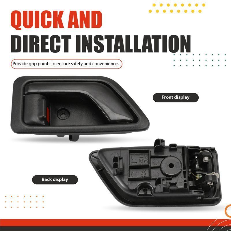 A03E-ide Interior Door Handle Left 82610-1C000 For Getz 2006-2011 Car Accessories