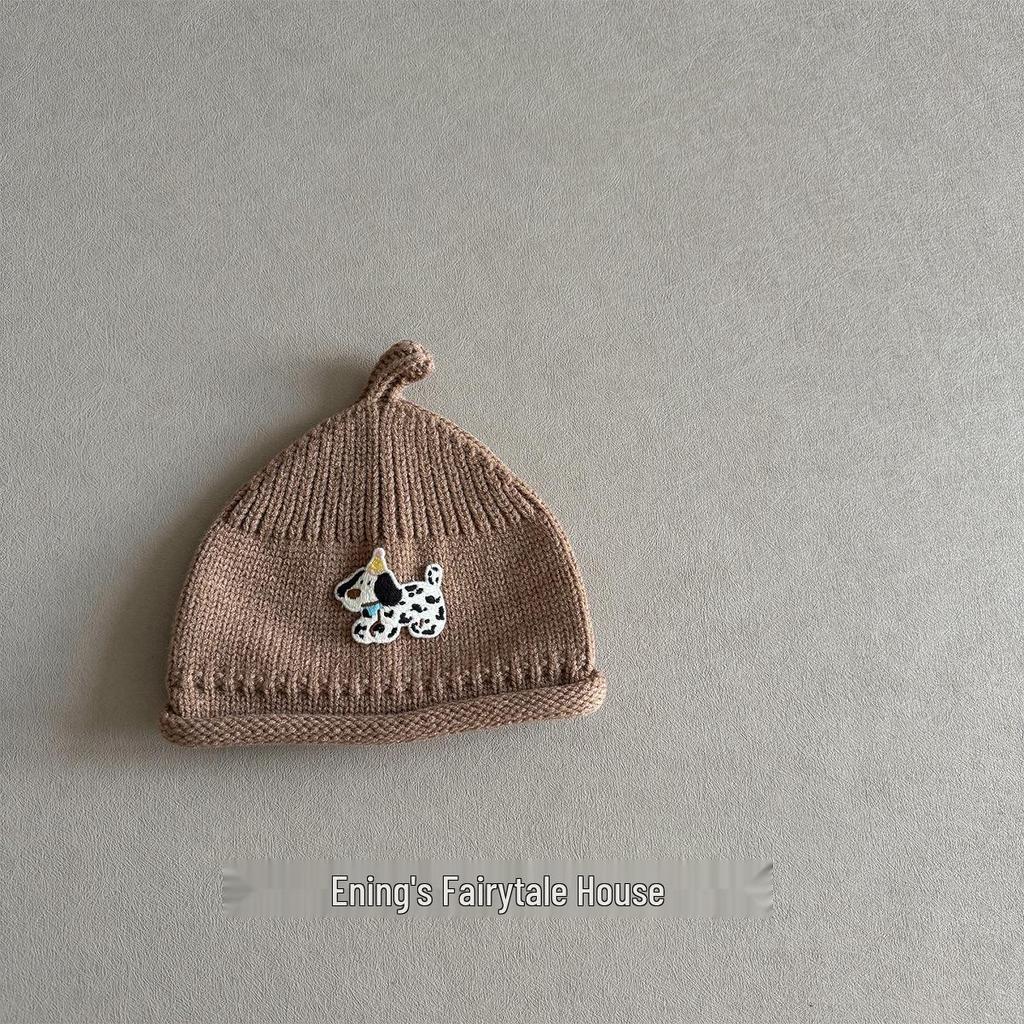 Adorable Infant & Toddler Wool Hat - New Autumn/Winter Style for Boys & Girls, Pacifier-Friendly, Warm, Perfect for Small Month Olds