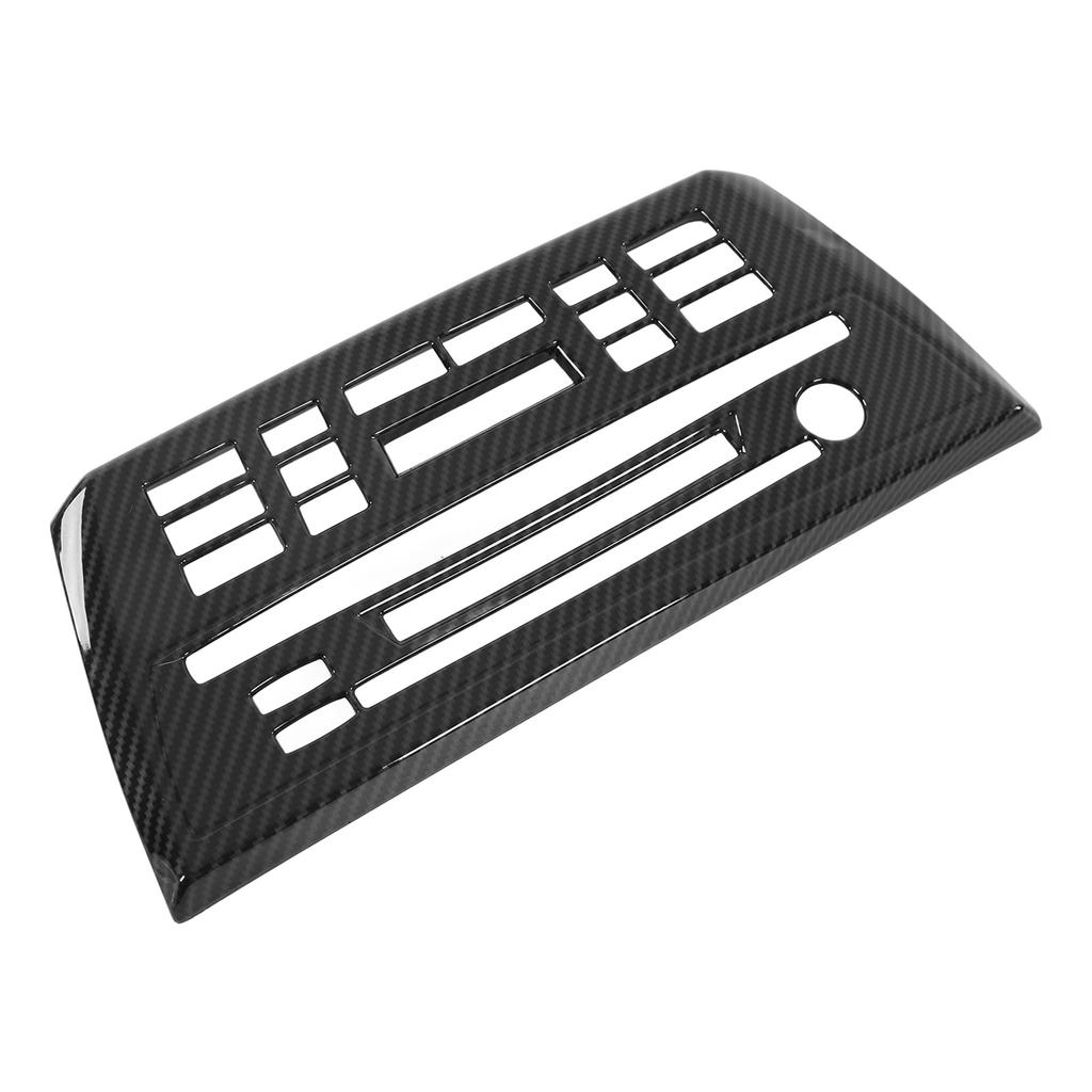 Kryt CD panelu do auta ve stylu uhlíkových vláken Rámeček panelu centrálního ovládání Nálepka Náhrada za X3 E83 2006–2010