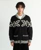 NONBLANK Cowichan Zip-Up Cardigan_Black