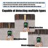 Multifunction Wall Sensors Detectors Featuring LCD Display Hearable Alarms Deep Scanning ABS for Invisible Pipe Wire Studs
