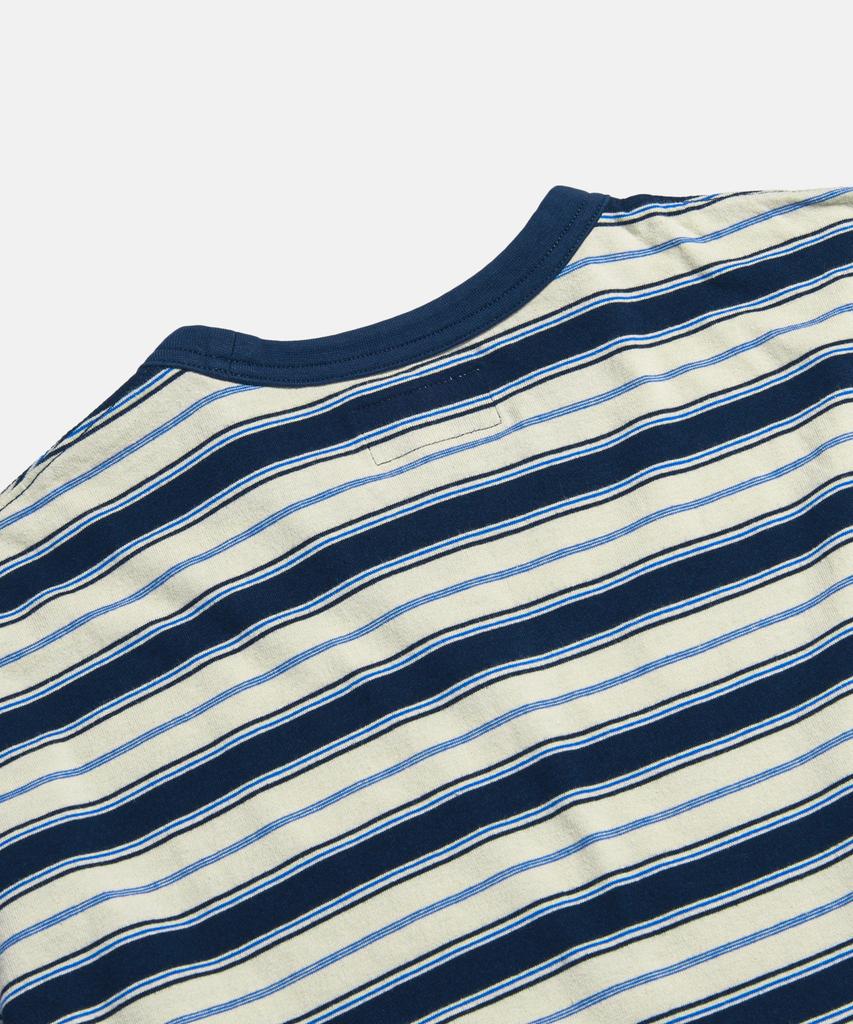 ESPIONAGE Multi Border L/S Tee Navy