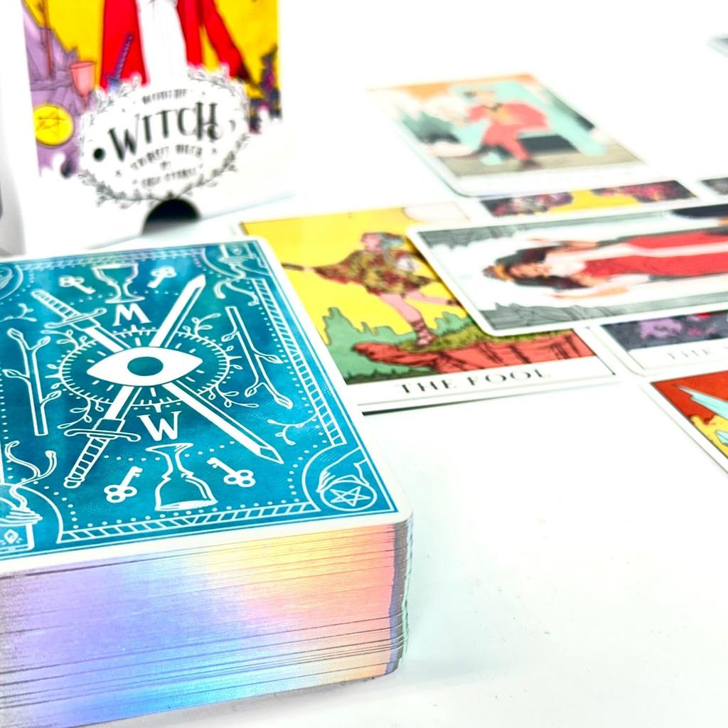 Tarot Cards Modern Witch Tarot First Edition Japanese Version Affirmation Tarot Fortune Telling with Japanese Instruction Manual I.I.J
