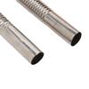 Parking   Heater Exhaust Pipe with Muffler Stainless Steel Fuel     Gas Vent Hose 2.5cm Inner Diameter