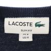 Lacoste Short Sleeve Slim Fit T-shirt M Navy Men's Used