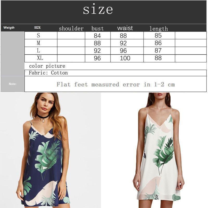 Sidefeel Women V Neck Halter Tropical Plants Printed Casual Dress For Elegant Summer Occasions